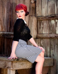 Redhead Pinup Girl